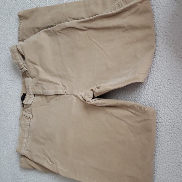 Vintage Dockers cream corduroy stretch dress pants - Picture 3 of 8